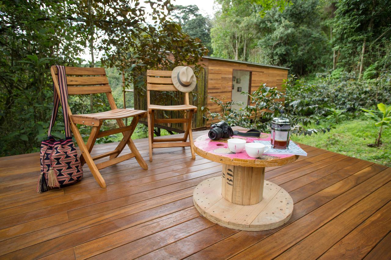 Coffee & Adventure Hotel By La Palma Y El Tucan Zipacon Exteriör bild